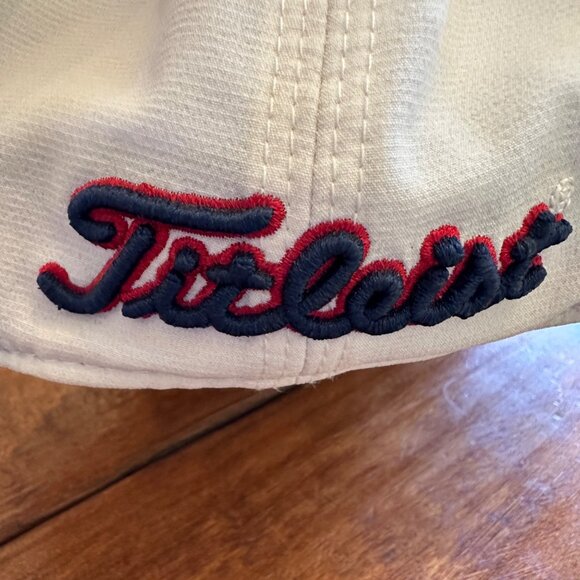 Titleist | Flex Fitted Golf Hat Ball Cap Small Medium Embroidered Spell Out Logo - Picture 6 of 9